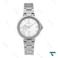 ساعت ناوی فورس زنانه NF5060 نقره ای NaviForce-7744-L