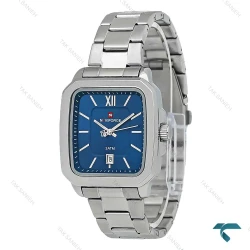 ساعت ناوی فورس NF9239 مردانه مستطیلی سیلور سرمه ای NaviForce-7748-G