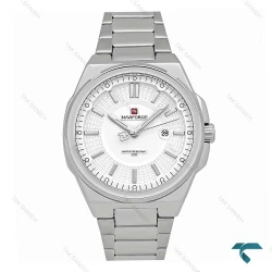 نیوی فورس NF9212 مردانه سیلور صفحه سفید NaviForce-7757-G