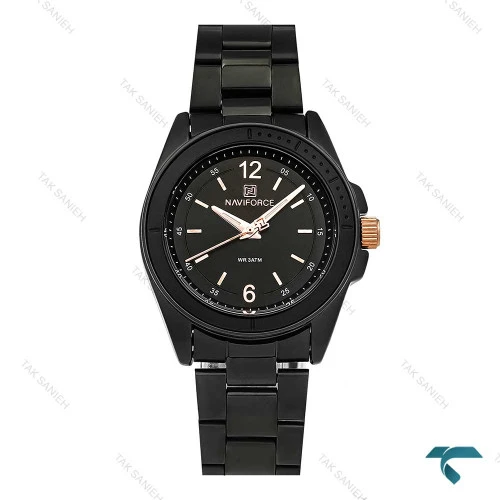 ساعت نیوی فورس NF5062 فول مشکی زنانه NaviForce-7760-L