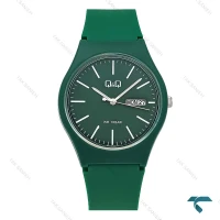 ساعت مچی کیو اند کیو A212J013Y مردانه دو تقویمه سبز QQ-7770-G