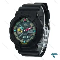 ساعت مچی مردانه کاسیو جیشاک مدل GA-110HR مشکی با طراحی مقاوم و اسپرت مناسب استفاده روزمره و ورزشی