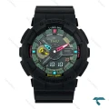 ساعت مچی مردانه کاسیو جیشاک مدل GA-110HR مشکی با طراحی مقاوم و اسپرت مناسب استفاده روزمره و ورزشی
