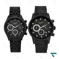 ساعت ست سیتیزن Prime سه موتوره تمام مشکی Citizen-7823-S