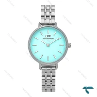 ساعت دنیل ولینگتون زنانه نقره ای صفحه تیفانی اسمال DW-7827-L