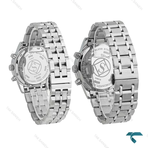 ساعت مردانه سیکو کورنوگراف سه موتوره تمام استیل مدل Seiko 7839 مناسب استایل رسمی و روزمره با کیفیت بالا و طراحی زیبا