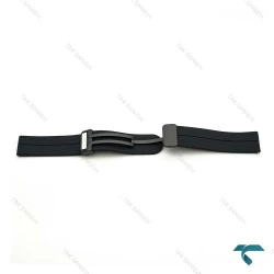 بند رابر ساعت امگا سواچ مشکی Strap-7844-U