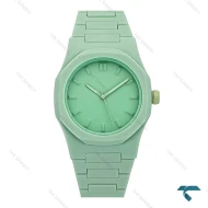 ساعت طرح ای پی پلاستیکی تک موتوره سبز AP-7854-G