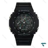 ساعت جیشاک GA2100 مردانه مشکی صفحه کهکشانی Casio-7866-G