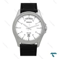 ساعت کاسیو MTP-1370 مردانه سیلور بند چرم مشکی Casio-7874-G