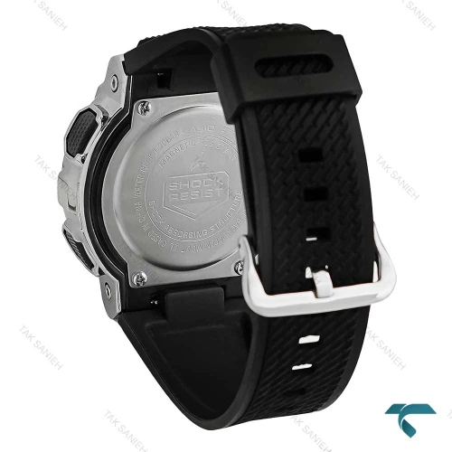 ساعت کاسیو جیشاک GM110 مردانه سیلور مشکی Casio-7885-G