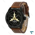 ساعت نیوی فورس NF9156 مردانه بند چرم قهوه ای NaviForce-7889-G