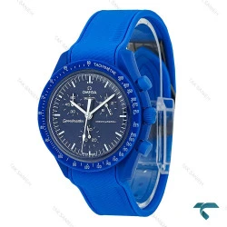 ساعت امگا سواچ ماموریت به نپتون بند رابر آبی Omega-7893-U