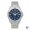ساعت کاسیو مردانه Mtp-1308 سیلور صفحه سرمه ای Casio-7928-G