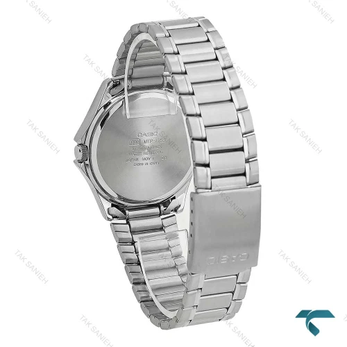 ساعت مردانه کاسیو MTP-1183 سیلور صفحه مشکی Casio-7929-G