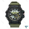 ساعت مچی جیشاک GG-1000 مردانه مشکی سبز Gshock-7944-G