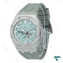 ساعت مردانه جی شاک GMA2100 سیلور طوسی Gshock-7945-G