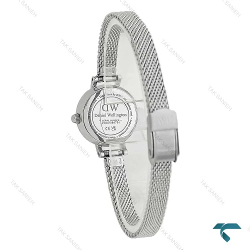 ساعت دنیل Petite Mini زنانه سیلور صفحه مشکی DW-7971-L