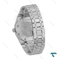ساعت AP مردانه مدل Royal Oak سیلور صفحه سبز AP-7993-G