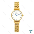 دنیل ولینگتون طلایی زنانه مینی گرد ایندکس رومی DW-8013-L