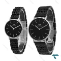 ساعت مچی ست دنیل ولینگتون مشکی قاب سیلور DW-8021-S