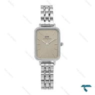 ساعت زنانه دنیل ولینگتون مستطیلی سیلور صفحه طوسی DW-8023-L