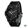 ساعت هابلوت زنانه سه موتوره مشکی صفحه مهندسی Hublot-8041-L