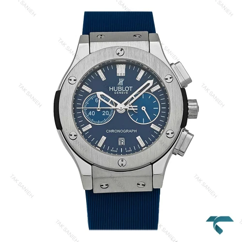 ساعت زنانه Hublot سیلور سرمه ای سه موتوره Hublot-8043-L