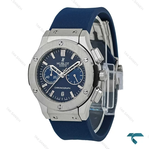 ساعت زنانه Hublot سیلور سرمه ای سه موتوره Hublot-8043-L