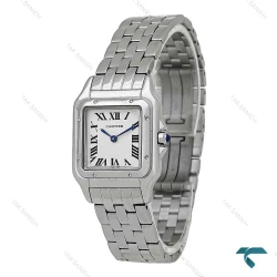 ساعت کارتیر پنته زنانه نقره ای مدیوم صفحه جدید Cartier-7259-L