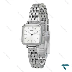 ساعت مچی DW زنانه مربعی فلزی تمام سیلور DW-7262-L