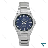 ساعت کاسیو ادیفایس EFR-S108 مردانه سیلور صفحه سرمه ای Ediffice-7263-G