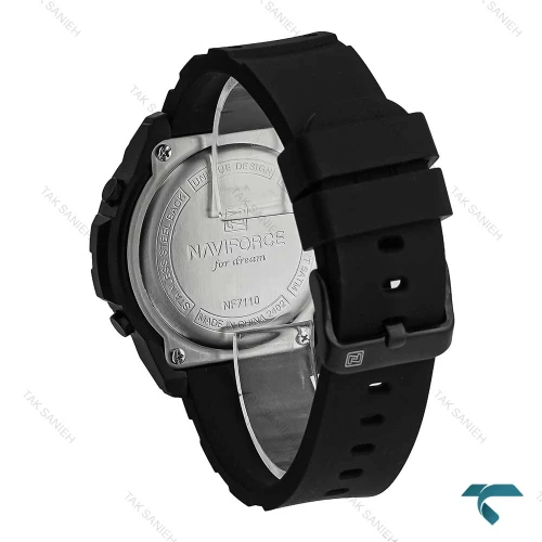 ساعت نیوی فورس NF7110 مشکی دیجیتالی NaviForce-7271-G