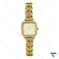 ساعت رومانسون زنانه مربعی طلایی بند کارتیری Romanson-7292-L