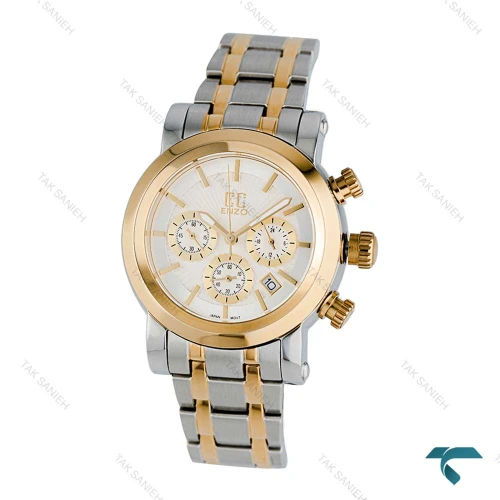 ساعت مچی انزو EC-2168TEL زنانه دورنگ طلایی Enzo-8137-L