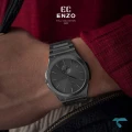 ساعت انزو مردانه EC-600BBG اورجینال دودی Enzo-8288-G