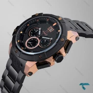 ساعت انزو مردانه EC-2518MTG سه موتوره کورنوگراف Enzo-8289-G