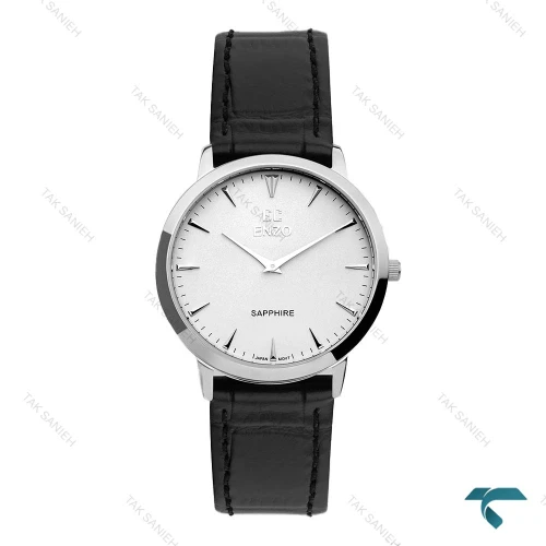 ساعت چرمی انزو زنانه EC-1702AEL قاب استیل Enzo-8104-L