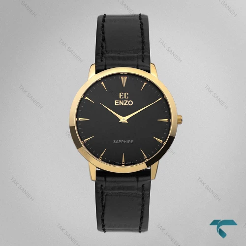 ساعت Enzo انزو EC-1702GBL زنانه طلایی بند چرم Enzo-8107-L