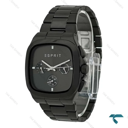 ساعت مچی اسپریت مردانه فول مشکی سه موتوره Esprit-8207-G
