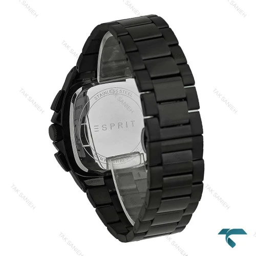 ساعت مچی اسپریت مردانه فول مشکی سه موتوره Esprit-8207-G