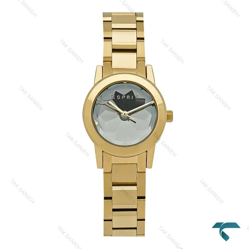 ساعت اسپریت زنانه طلایی صفحه طوسی Esprit-8210-L