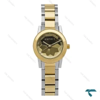 ساعت زنانه اسپیریت دورنگ طلایی Esprit-8213-L