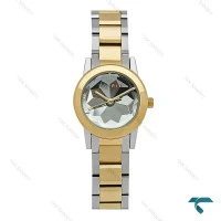 ساعت مچی زنانه اسپریت دورنگ طلایی صفحه طوسی Esprit-8215-L