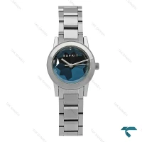 ساعت اسپریت زنانه نقره ای صفحه کله غازی Esprit-8216-L