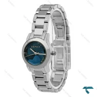 ساعت اسپریت زنانه نقره ای صفحه کله غازی Esprit-8216-L