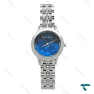 ساعت اسپریت زنانه سیلور صفحه سرمه ای بند جوبیلی Esprit-8223-L
