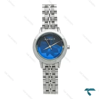 ساعت اسپریت زنانه سیلور صفحه سرمه ای بند جوبیلی Esprit-8223-L