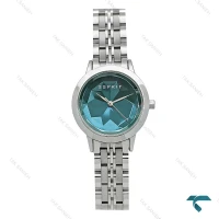 ساعت اسپریت زنانه نقره ای صفحه آبی Esprit-8224-L