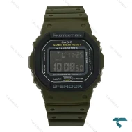 ساعت جی شاک DW5600 سبز صفحه مشکی GShock-8231-U